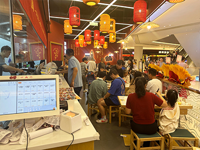 重庆店人气场景