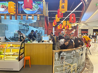 重庆店人气场景